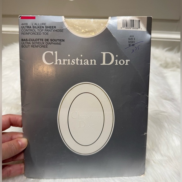 80’s Christian Dior Control Top Pantyhose - Picture 1 of 9